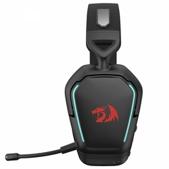 Headset Gamer Redragon Mira, 3-Mode, Wireless, Bluetooth, USB, Drivers de 40mm, Microfone Destacável, Cancelamento De Ruído, Black, H868 - loja online