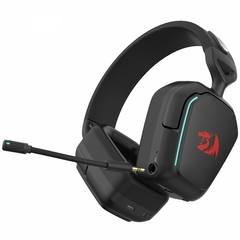 Headset Gamer Redragon Mira, 3-Mode, Wireless, Bluetooth, USB, Drivers de 40mm, Microfone Destacável, Cancelamento De Ruído, Black, H868 - WZetta: Pcs, Eletrônicos, Áudio, Vídeo e mais