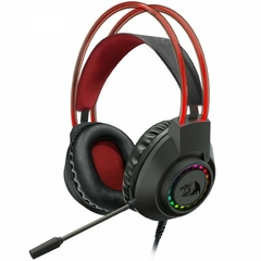 Headset Gamer Redragon Scream, RGB, Drivers De 40mm, USB+5.5mm, Black, H231RGB