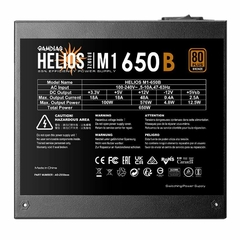 Fonte ATX 650W PFC Ativo 80 Plus Bronze Gamdias Helios M1-650B na internet