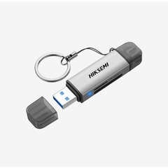 Leitor de Cartao SD / MicroSD Hiksemi Super USB e USB-C, Aluminio - HS-HUB-CR01 - comprar online