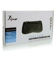 Mini Teclado Multimídia Usb Knup KP-2008 na internet