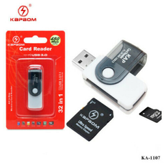 Leitor de Cartão de Memória USB Kapbom KA-1107 4 em 1 - comprar online