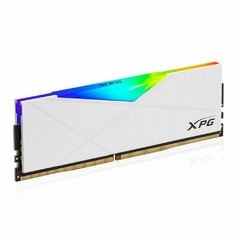 Memória Gamer DDR4 8GB 3200MHz XPG Spectrix D50 RGB White na internet