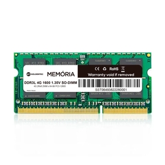 Memória Not DDR3L 4GB 1600MHz GT