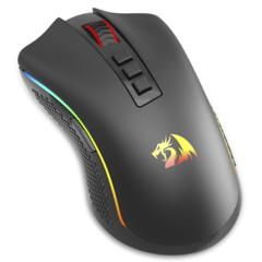 Imagem do Mouse Gamer Redragon Cobra Pro RGB, Wireless, Sem Fio, 16000 DPI, 8 Botões Programáveis, Black, M711-PRO