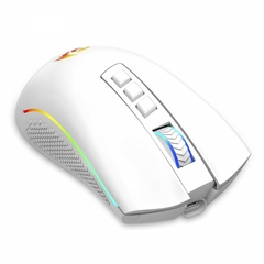 Mouse Gamer Redragon Cobra Pro RGB, Wireless, Sem Fio, 16000 DPI, 8 Botões Programáveis, White, M711W-PRO - WZetta: Pcs, Eletrônicos, Áudio, Vídeo e mais