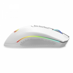 Imagem do Mouse Gamer Redragon Cobra Pro RGB, Wireless, Sem Fio, 16000 DPI, 8 Botões Programáveis, White, M711W-PRO