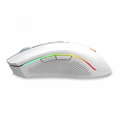 Mouse Gamer Redragon Cobra Pro RGB, Wireless, Sem Fio, 16000 DPI, 8 Botões Programáveis, White, M711W-PRO