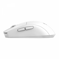 Imagem do Mouse Gamer Redragon King Pro Lunar White, Wireless, Bluetooth, 26000 DPI, 7 Botões, Branco, M916W-PRO-1K