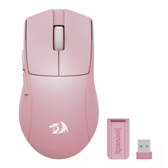 Mouse Gamer Redragon King Pro Rosa, Wireless, 26000 DPI, 7 Botões, Rosa, M916P-PRO-1K