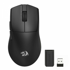 Mouse Gamer Redragon King Pro, Wireless, Bluetooth, 26000 DPI, 7 Botões, Preto, M916-PRO-1K