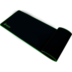 Mouse Pad Gamer Rise Mode Black com costura Green 900x300mm - loja online