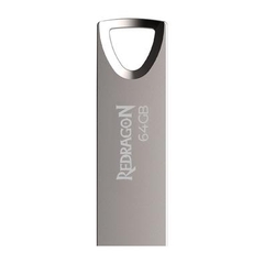 Pendrive 64GB, Redragon Luma USB 2.0, Cinza - ED-305