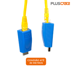 Extensor HDMI/RJ45 TX X RX PlusCable ADP-HDMIRJ45BL