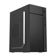 Gabinete Office C3Tech MT-34BK com Fonte 200W - Micro-ATX e Mini-ITX