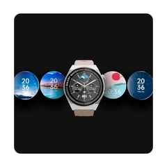 Smartwatch Goldentec GT Classic, Tela Full Touch 1,28", IP67, Bluetooth 5.0, Bege - WZetta: Pcs, Eletrônicos, Áudio, Vídeo e mais