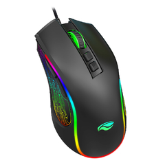 Mouse Gamer C3Tech Ravage MG-720BK Black Rgb 12.800DPI - comprar online