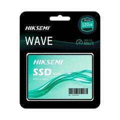 SSD 120GB Hiksemi Wave Sata 3.0 6GB/S Leitura 460MB/S Gravacao 350MB/S - 1 Ano de Garantia - WZetta: Pcs, Eletrônicos, Áudio, Vídeo e mais