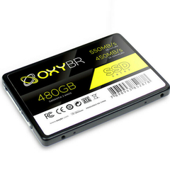 SSD 480GB OxyBr Sata III Leitura 550MB/S Gravacao 450MB/S - 3 Anos de Garantia