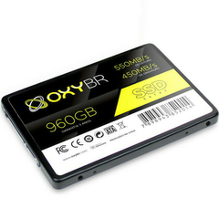 SSD 960GB OxyBr Sata III Leitura 550MB/S Gravacao 450MB/S - 3 Anos de Garantia