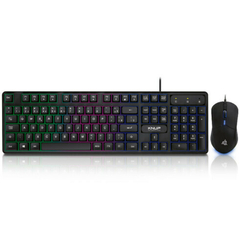 Kit Gamer Knup KP-TE118 RGB Teclado e Mouse