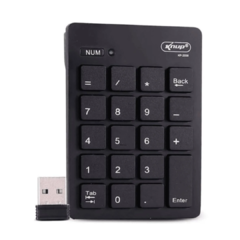 Teclado Numérico s/ Fio USB Knup KP-2038