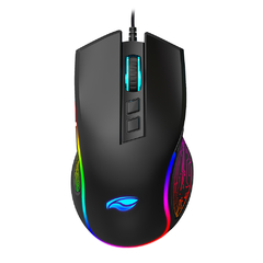 Mouse Gamer C3Tech Ravage MG-720BK Black Rgb 12.800DPI