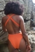 X SHAPED ONE PIECE / ORANGE - ENSEADA RIO 