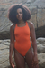 X SHAPED ONE PIECE / ORANGE