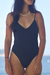 H SHAPED ONE PIECE / BLACK - ENSEADA RIO 