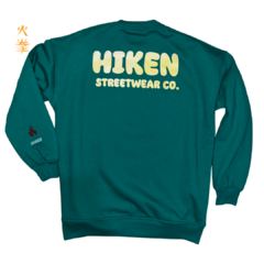 Imagen de Crewneck Verde Oversize Tigre