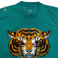 Crewneck Verde Oversize Tigre - tienda en línea