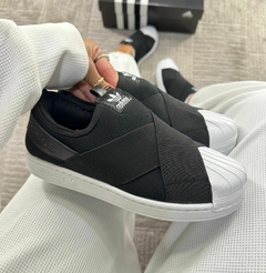 Tênis Adidas Superstar Slip-On Preto - loja online