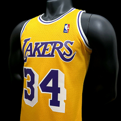 Camiseta Los Angeles Lakers Retrô Linha Premium na internet