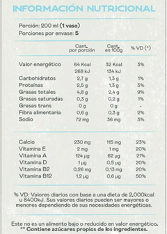 Bebida de Almendras Vainilla Sin Azúcar - TRATENFU - comprar online