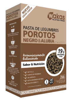 Fusilli Poroto y Alubia - WAKAS - comprar online