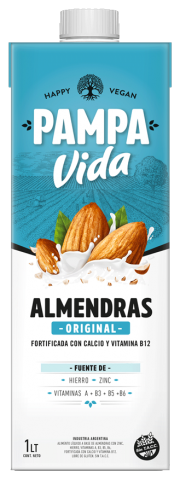 Leche de almendras Original 1 LT - PAMPA VIDA