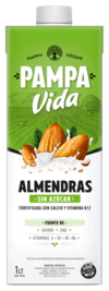 Leche de almendras Sin Azúcar 1 LT - PAMPA VIDA