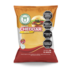 Cheddar en fetas vegan - FELICES LAS VACAS