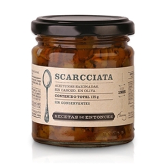 Scarcciata Aceitunas Sazonadas en Oliva x 175 gr - RECETAS DE ENTONCES