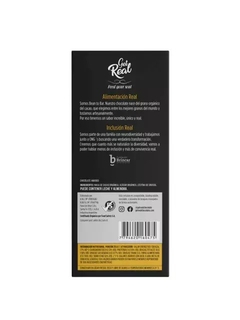 Chocolate orgánico 73% cacao - GET REAL - comprar online