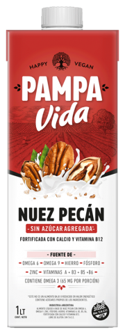 Leche de Nuez Pecan 1LT - PAMPA VIDA