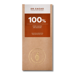 100% Puro Cacao Sin Azúcar Agregada (70/75g) - DR CACAO