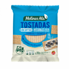 Tostadas de arroz integrales sin sal - MOLINOS ALA