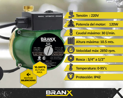 Interruptor Automático Branx Binv-1 Bomba Presion