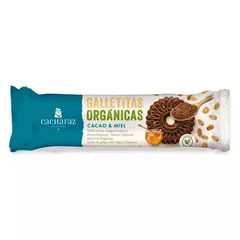 GALLETITAS CACHAFAZ ORGANICAS CACAO Y MIEL 170G