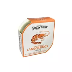 ASTA NEGRA LANGOSTINOS AL CURRY 80G