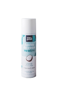 ACEITE DE COCO NEUTRO EN AEROSOL CHIA GRAAL X150G