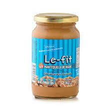 MANTEQUILLA DE MANI NATURAL LE-FIT 400G